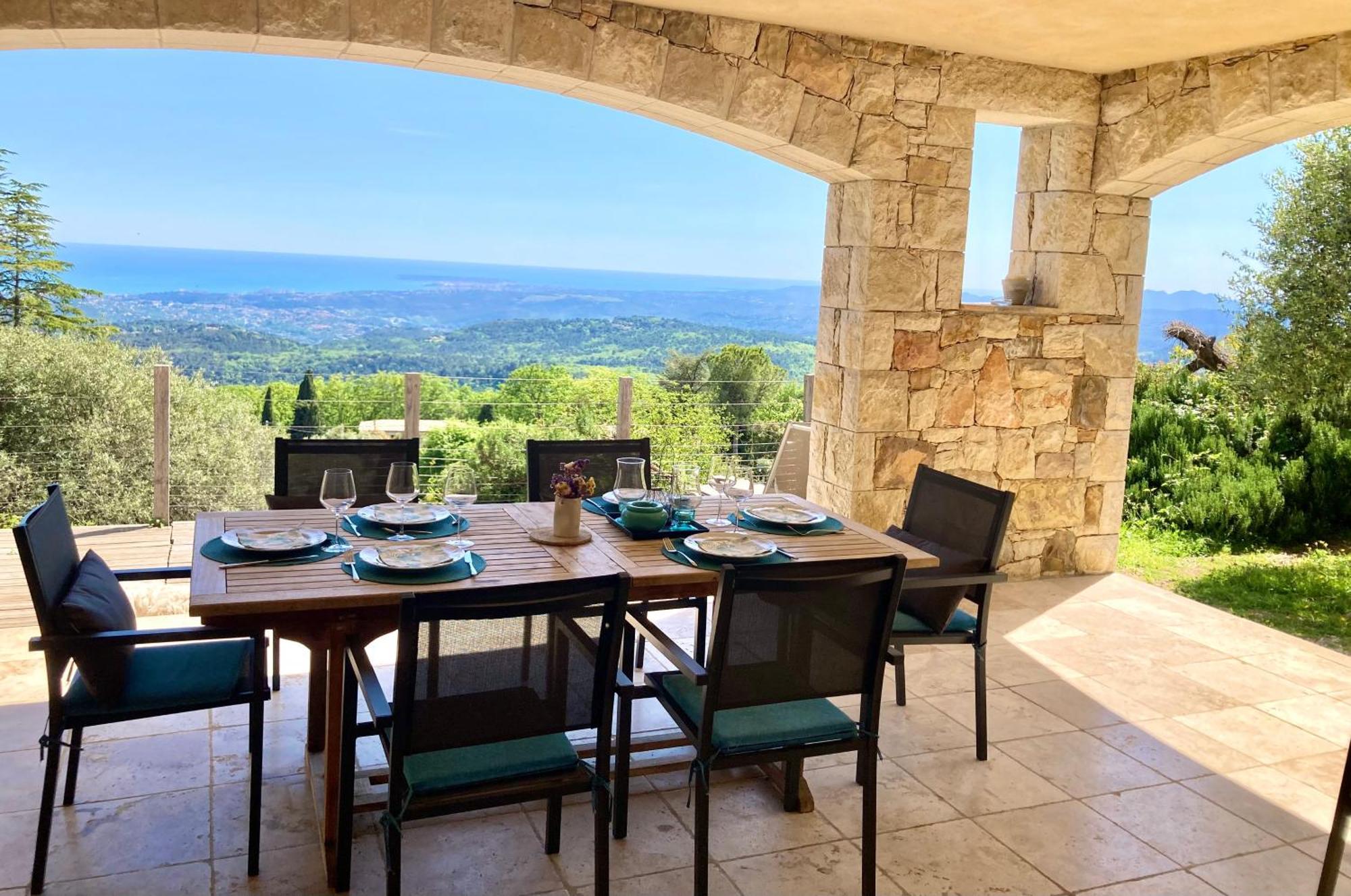 Les Mas D'Azur Appartement Vence Luaran gambar