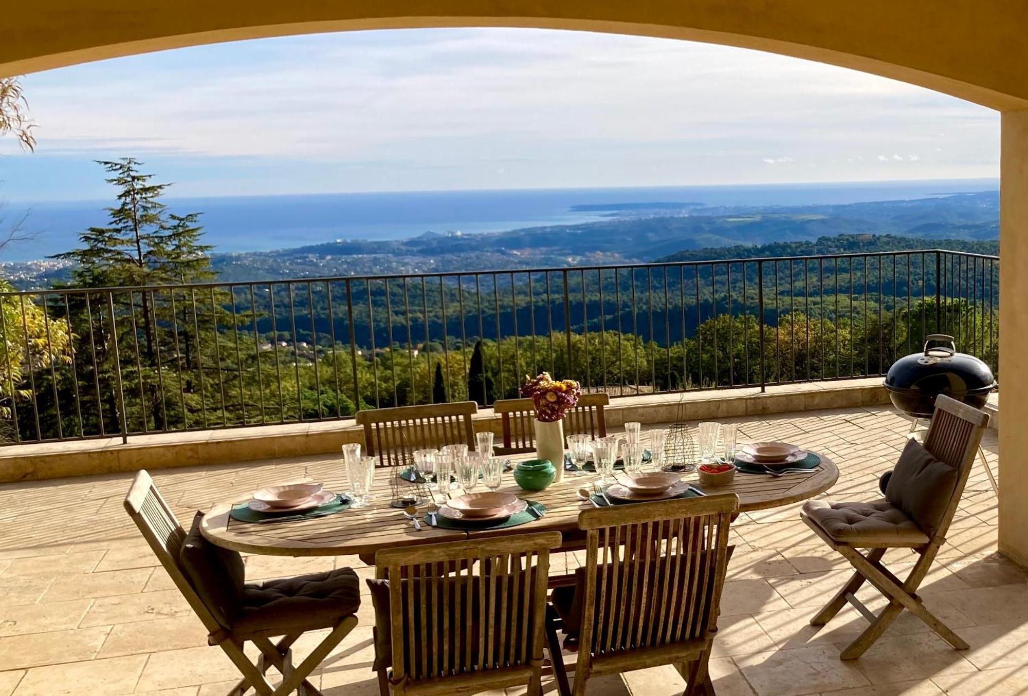 Les Mas D'Azur Appartement Vence Luaran gambar